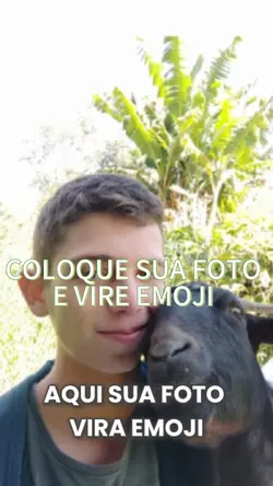 SUA FOTO VIRA EMOJI 