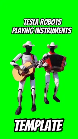 Tesla robots playing