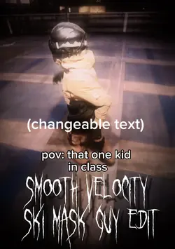SKI MASK EDIT