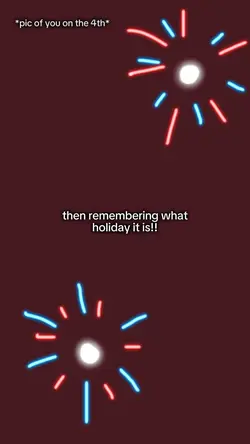 fourth of july! 🎆