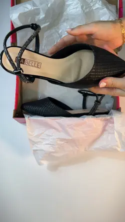 Unboxing calçados
