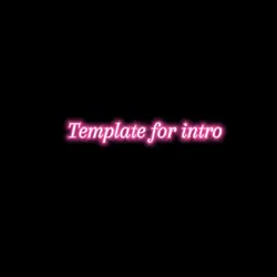 Template for intro