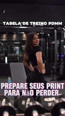 Tabela de treino pdm