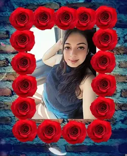 rose frame 
