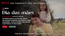 Dia Das Mães|Netflix