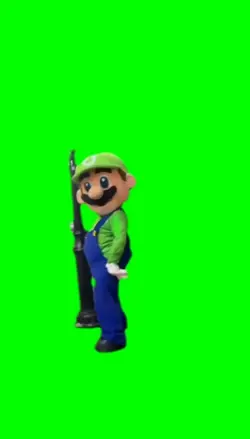 Luigi dancing 
