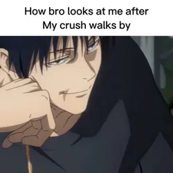 How bro looks at me