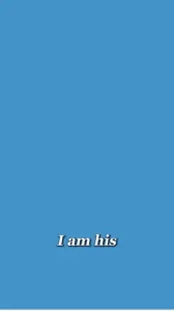 I am his, he is mine