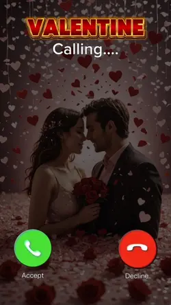Valentine calling