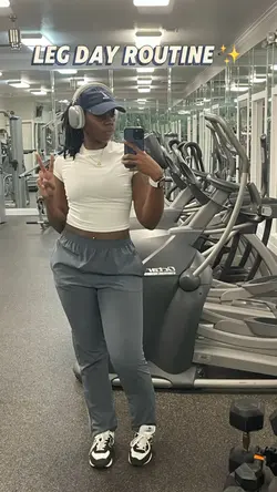 Leg Day Workout 🏋🏾‍♀️