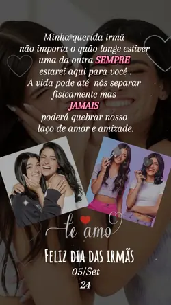 Feliz dia dos irmãos