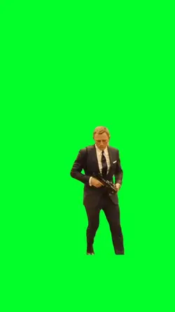 James Bond Walking 