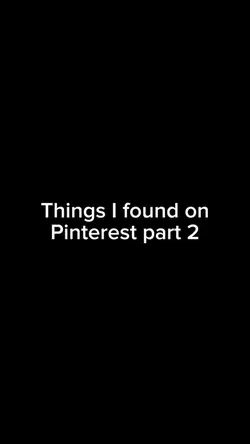 Pinterest part 2 ❤️