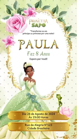 A PRINCESA E O SAPO 