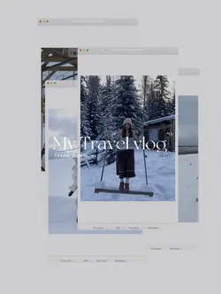 My travel vlog