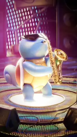 Squirtle saxophone 