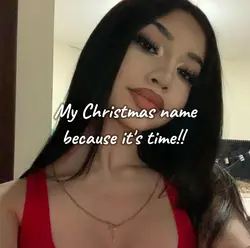 Christmas name!