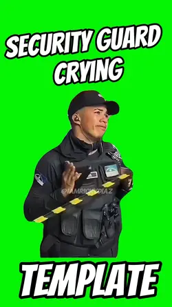 Security Guard Cry
