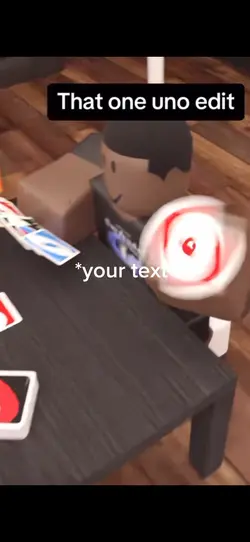 Roblox uno edit