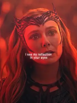 I see my reflection