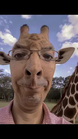 Giraffe man