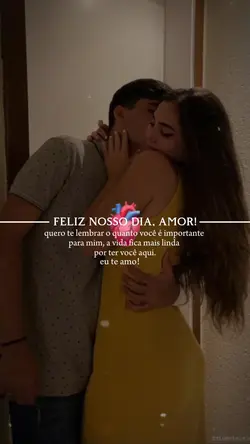 Feliz nosso dia amor
