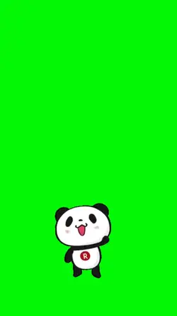 Panda dancing