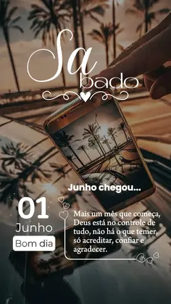 Junho chegou!🤗🌼