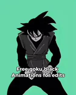 Goku black animatio
