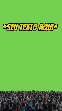 Multidão croma Key 