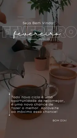 Bem vindo fevereiro