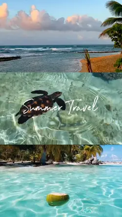 summer travel 🌊