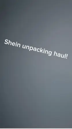Shein unpacking haul