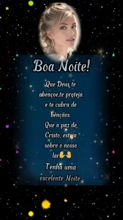 Excelente noite!