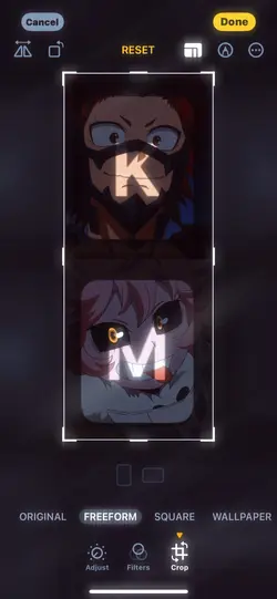 K and M