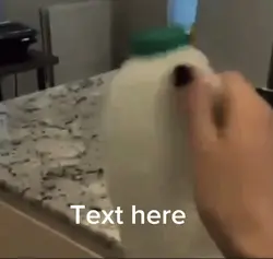 Bottle flip meme