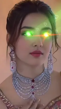Green layzer eyes 