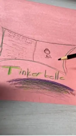 Drawing TINKERBELLE!