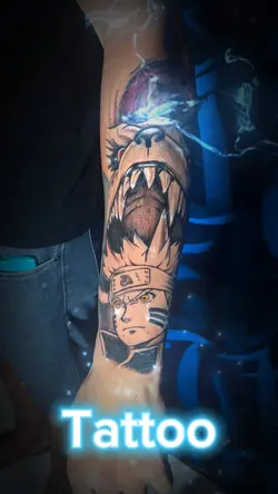 Anime tattoo