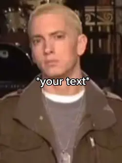 Eminem staring
