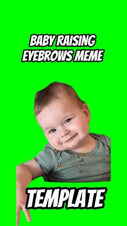 Baby raiding eyebrow
