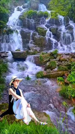 Waterfall view
