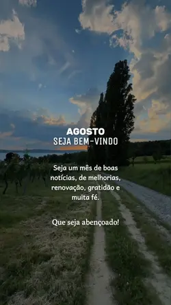 Seja bem-vindo agost