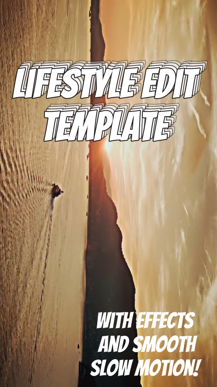 capcut template cover