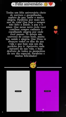feliz aniversário 