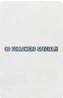 90 followers!