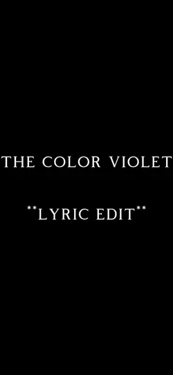 the color violet