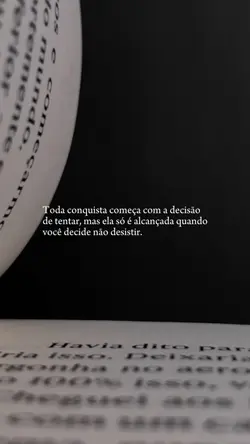 Nunca desista…
