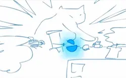 Animatic battle intr