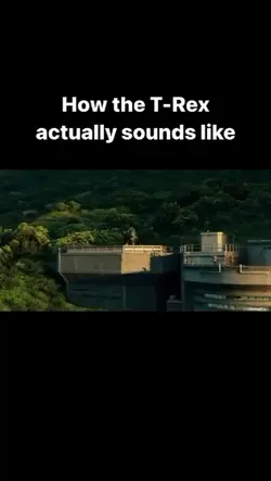 what a T-Rex sounds 